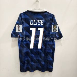 (Embroidered jersey with logo) Wholesale World Cup national team France away jersey France home jersey fan version Brazil home jersey Brazil away fan jersey