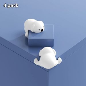 Small animal shape 4 PcsAnti-collision Angle Silicone material Pad Child Safety Corner Guard Baby Collision Proof Protector