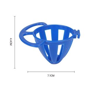 VMCTRD Plastic Bird Feeder Basket Open Slotted Pet Bird Feeding Pet Bird Feeder Cage Clip Bird Food Holder For Pet Bird Supplies