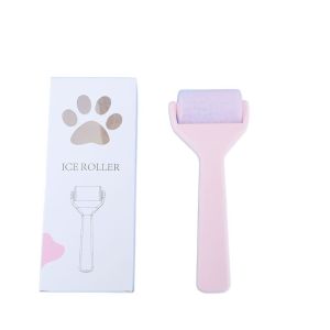 GUAIP Anti-Wrinkles Face Ice Roller Puffiness Relief Neck Care Skin Roller Tool Portable Tighten Pores Face Massager Women