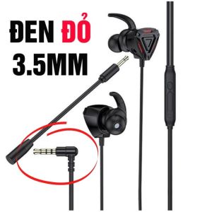 Tai Nghe Gaming GM6 3.5mm âm thanh super bass 9D có dây cho điện thoại máy tính mic thu âm chơi game học online đeo êm nhẹ chính hãng