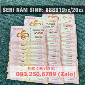 [GIÁ RẺ]  [ĐUÔI NĂM SINH] Tờ Tiền Kỉ Niệm Macao Hình Con Rắn Vàng Lì Xì Tết Ất Tỵ  Macao May Mắn