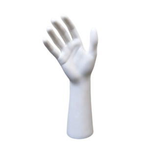 GOXBERK Realistic Mannequin Hand Durable Multi-purpose Fake Hand Model Fashion Accessory Portable Jewelry Display Holder Showroom