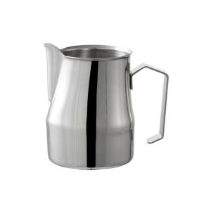 Ergonomic Coffee Frothing Cup 304Stainless Steel Frothing Pitcher Easy Cleaning for Effortlessly Coffee Art Creation