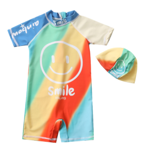 🇲🇾READY STOCK KL (1-8 Years) Kid Swimming Suit Cartoon Cute Muslimah Budak Swimsuit Baby Girl Boy Swimwear Baju Berenang Budak Lelaki Perempuan