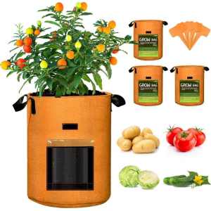 Gardening Pot Potato Planting Bag Big Pots For Plants Garden Pots For Vegetables Flower Growing