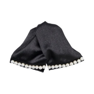 Pearl Bow Hair Claw Clip Rhinestone Crystal Non-Slip Thick Hair Updo Vintage Hair Accessories