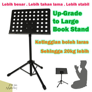 Conductor Music Stand for Guitar Ukulele Violin Keyboard Orchestra and Food Menu Stand (Black)