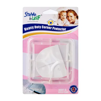 Steve & Leif Heavy Duty Corner Protector Clear 4Pcs - Baby Safety