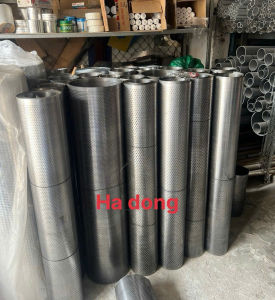 (Khổ cao 1M x dài 2M ) Tôn dầu đột lỗ tròn 4ly 6ly 8ly chất lượng giá tốt