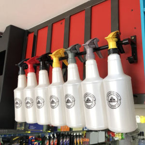 Joldhans ขวดสเปรย์ทรงกระบอกละอองน้ำเนื้อละเอียดพิเศษทนสารเคมี HDPE 1ชิ้น