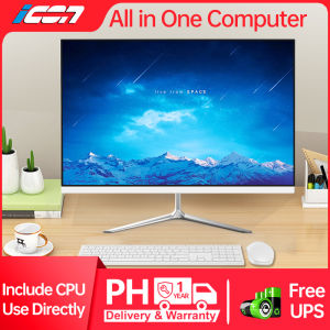 ICON All in One Desktop PC Computer Set PC Full Set Intel Core i3/i5/i7 8G/16G RAM 120G/240G SSD for Home/Office/Business Simple Fashion Energy Saving High Speed Hard Disk 20 inch Large Monitor ultrathin High configuration