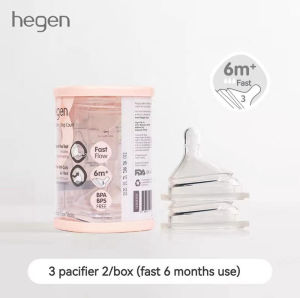 Hegen PCTO Feeding Bottle Anti-colic Teat Slow Flow / Medium Flow / Fast Flow / Thick Feed