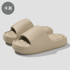 [Free Shipping] Summer EVA Thick-Soled Sandals For Bathroom Non-Slip Home Footwear CoupleS Slippers