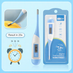 Cofoe Digital Thermometer Hard / Soft Tip Fever Thermometer for Children & Adult