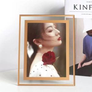 SG stock Crystal Glass Certificate Photo frame 4R 5R 8R A5 A4 Wedding photos Graduation certificates Awards Photo frames