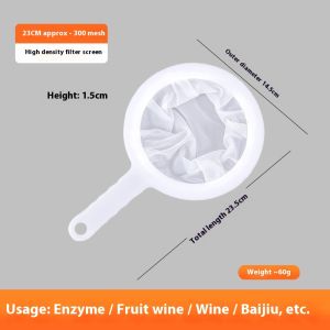 ASRV High-Density Kitchen Strainer for Juice and Wine Filtration Ultra-Fine Mesh Sieve