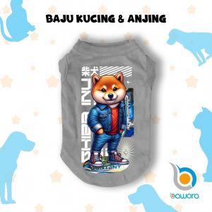 baju anjing kucing kelinci monyet lucu murah aksesoris hewan kecil baju anabul kesayangan gambar lucu - Authentic Shiba Inu WAWOYE