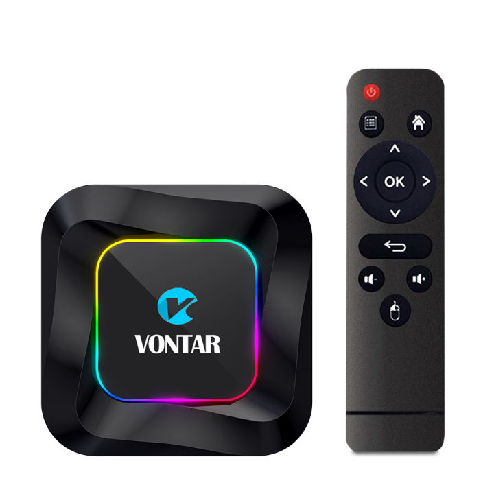 VONTAR R3 RGB TV 4+64G Box Rockchip RK3528 Support 8K Video Android 13 ...