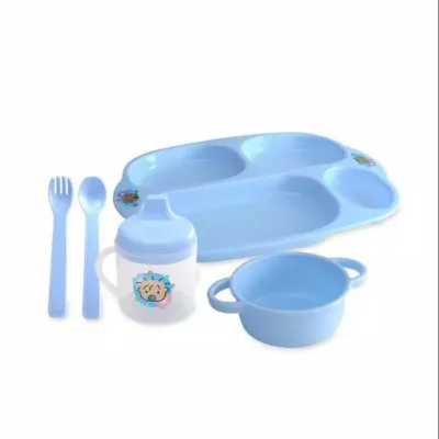Lusty Bunny Tempat Makan Bayi Set - Feeding Set - Peralatan Makan Bayi LB-1371 / LB0001 / BUN-0001