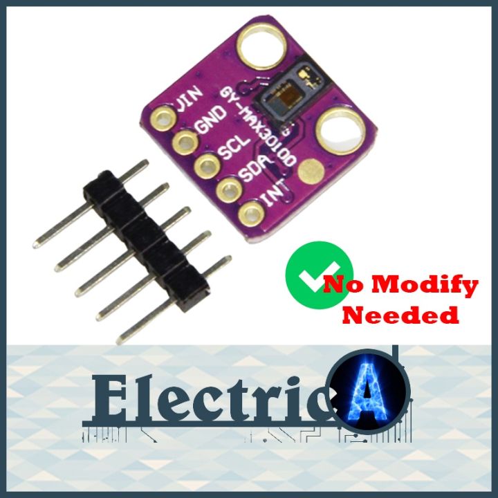 Malaysia Stock HeartRate Pulse Sensor & Oximeter MAX30100 MAX30102