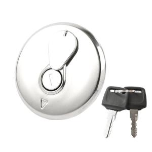 Motorcycle Modification Accessories for GN125 GN125H Replacement Motorbike Gas Lid Fuel Tank Cover with Keys Waterproof