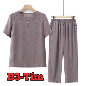 Bộ quần áo trung niên Nữ Bộ đồ trung niên đi tiệc - đi chơi cho mẹ Món quà dành tặng cho mẹ ý nghĩa ✔️Hàng có sẵn