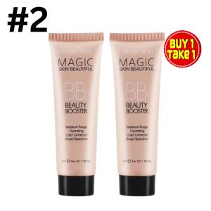 (BUY 1 TAKE 1)BRIGHTNING BB CREAM FOUNDATION WATERPROOF LIQUID FOUNDATION MOISTURIZES NATURAL CONCEALER MAKEUP BB CREAM FOUNDATION