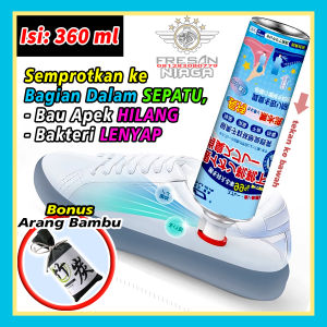 Spray Bau Sepatu Penghilang Bau Sepatu Parfum Sepatu Tidak Sedap Ruangan Bau