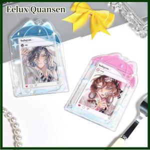 Eelux 1 Piece Ins Hàn Quốc thần tượng khung ảnh ô Acrylic photocard chủ 3 inch dễ thương ngọt ngào thẻ hiển thị Máy tính để bàn trang trí nội thất thẻ tay áo