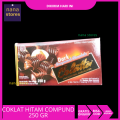 Coklat batangan, coklat hitam compund, coklat batang merk Colatta berat 250 gr. 