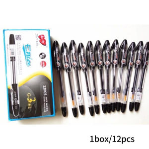 Fuyi 1box/12pcs Neutral pen signature pen student special pen office neutral gel pen black