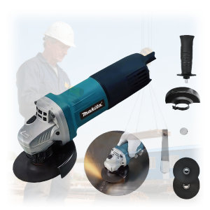 Makita 3 Inch & 4 Inch Cordless Grinder – Original Battery Powered Angle Grinder for Professional Use