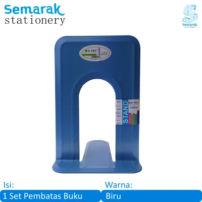 Vtec ST-07 Pembatas Buku Besi [1 Set / 2 Pcs] - Hitam / Biru / Putih / Hijau [1 Set / 2 Pcs]