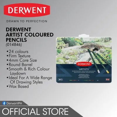 DERWENT Artist Coloured Pencils | 24 colors | 32093