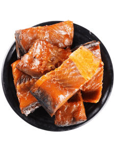 腊鱼干货 湖南正宗土特产农家烟熏干货 ปลาเบคอนแห้ง-500g