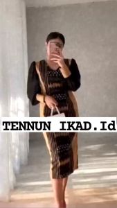 MARIGOLD DRESS TENUN - COUPLE KEMEJA