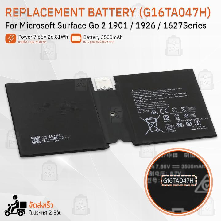 Batteria Vhbw Per Microsoft Surface Go 2 (1927) - 3500mAh, 7,6V, Li-Poly, Sostituisce DYNU01, G16TA047H - 4