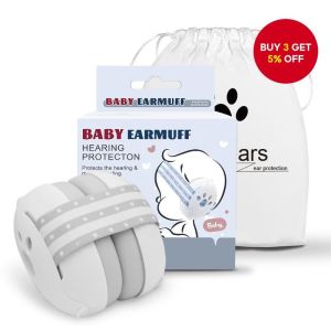 Baby Noise Cancelling Earmuffs For Toddlers - Hearing Protection For Sleep & Learning To Walk