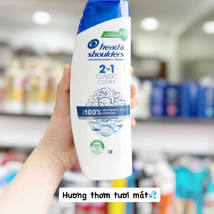 Dầu gội và xả Head&Shoulders 2in1 chai 360ml. Hàng nhập Đức
