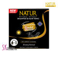 NATUR Paket 2in1 Shampoo & Hair Tonic GINSENG Perawatan Rambut Rontok. 