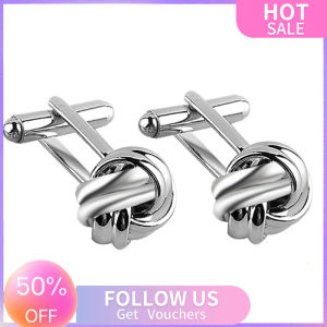 【Flash Sale】1Pair Mens Suits Shirt Knot Twisted Cufflinks Wedding Business Cuff links Gift