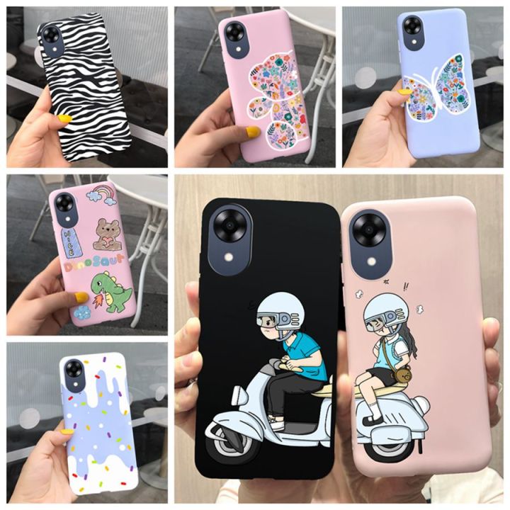 2023 New Casing for OPPO A17k CPH2471 Case Matte Silicone