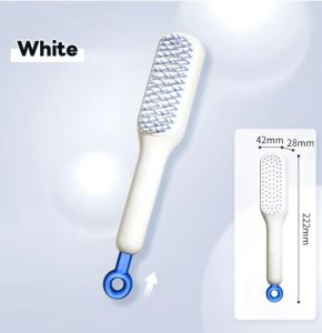 Self-Cleaning Anti-Static Retractable Massage Comb Hairbrush Portable Hair Brush Hair Styling Tools