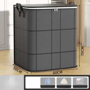 Storage Bags Clothes Bedding Large Capacity Foldable Dustproof Heavy Duty Multipurpose Storage Containers Closet Organizer With Handles
