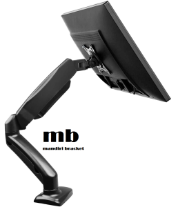 Bracket LCD LED TV Monitor Jepit meja Oximus ZDP1118 13"- 34"untuk semua merek tv monitor original oximus ZD-P1118 (13"-34") Hitam