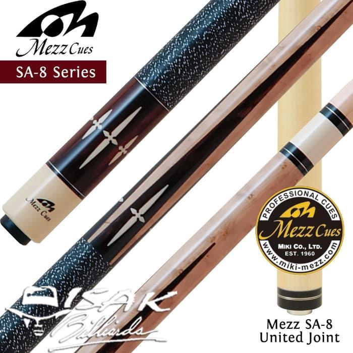 Mezz SA-8 Zan M タップ　キュー メッヅ SA-8 Mezz SA-8 Cue - United Joint Shaft Billiard Stick Biliar Stik