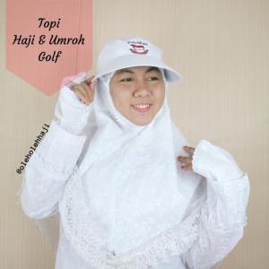 Topi Haji dan Umroh Model Golf