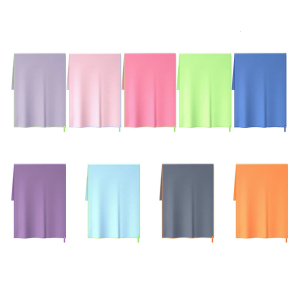 Soft Double Side Plushes Quickly Dry Towel for Gym Yoga Outdoor Activity Highly Absorbent Compactly 80x130cm Size