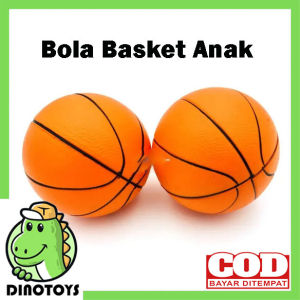 DINOTOYS MA49 Mainan Anak Bola Basket Karet uk 6 dan 8 inch